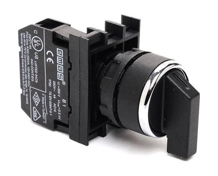 Перемикач 0-1 без фіксації (1НО) кут повороту 60*