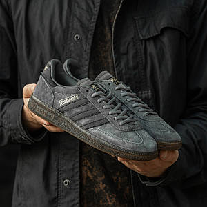 Чоловічі Кросівки Adidas Spezial Grey Black 41-42-43-44-45