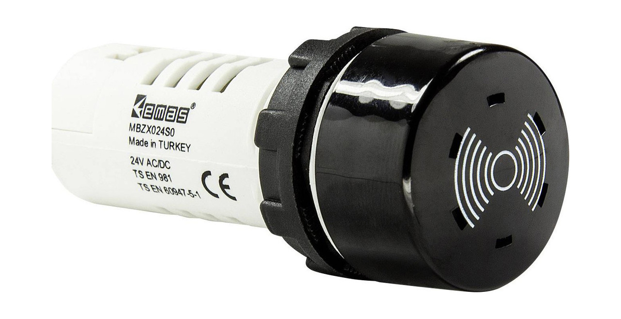 Зумер моноблоковий без світлової індикації на 220V AC