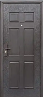 Дверь входная Супер Эконом Метал/Метал Правая 860Х2050 мм порошковая покраска, для Офиса, для Общежитий и Дома