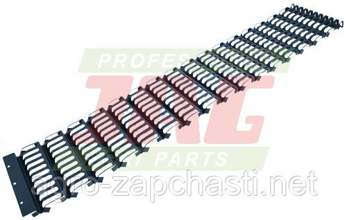 Задня решітка клавіші соломотропу комбайна Claas — 1330 мм