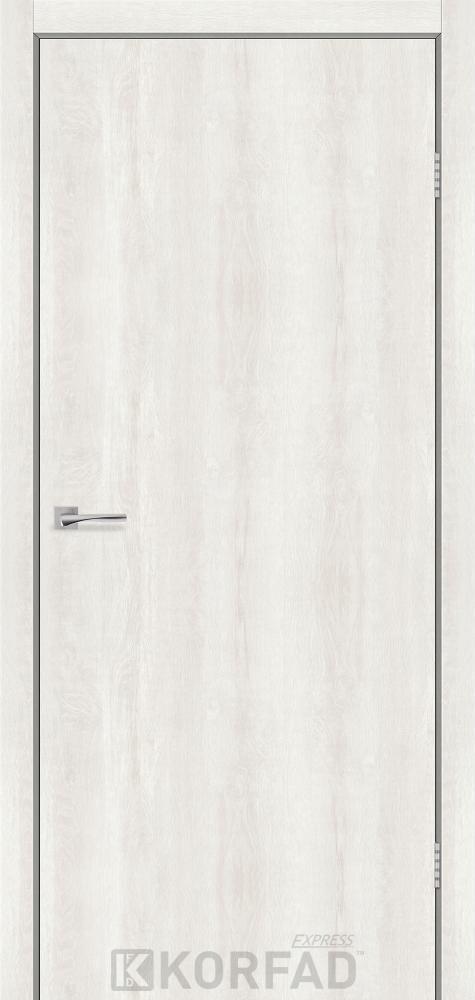 Двері міжкімнатні Korfad Express Corner - Ясен шовковий (глухі-щитові), фото 1