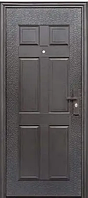 Дверь входная СуперЭконом Метал/Метал Левая 860Х2050 мм порошковая покраска, для Офиса, для Общежитий и Дома