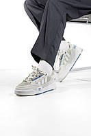 Мужские кроссовки Adidas ADI2000 Beige/Blue адидас
