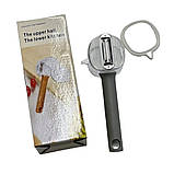 Овочечистка для видалення шкірки з фруктів і овочів Store Fruit Peeler з контейнером, Чистка Овочів New, фото 4