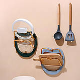 Тримач для Кришок POT COVER FRAME LY-455, Настінний Кухонний Органайзер, фото 10