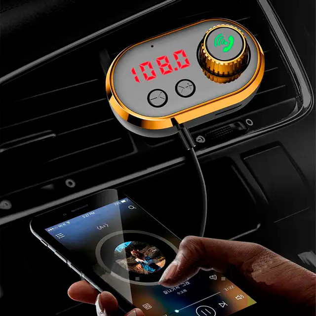 Трансмітер FM MOD. CAR Q16 BT Aroma, Автомобільний FM Модулятор з USB і Ароматизатором