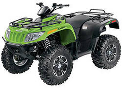 Квадроцикл Arctic-Cat Розмір шин і розбовтування