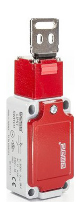 Вимикач кінцевий із металевою консоллю та прямим ключем повільної дії (1НО + 1 НЗ)