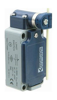 Вимикач кінцевий із металевою консоллю та скловолоконний штирем (1НО + 1 НЗ)