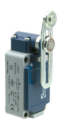 Вимикач кінцевий із металевою консоллю та металевим роликом d=18 mm з можливістю регулювання висоти