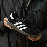 Мужские Кроссовки Adidas Spezial Black White 41-42-43-44-45