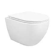 Подвесной унитаз с крышкой soft close