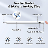 Стілус Zspeed 6Gn, сумісний з iPad Apple, стилус для сенсорного екрану, ємнісний стилус, що перезаряджається., фото 3