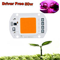 Світлодіод COB 50W Фіто Full Spectrum 220V AC