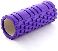 Роллер для занятий йогой массажный Way4You Foam Roller EVA Фиолетовый