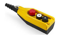 Пульт керування 3-кнопковий (аварійний стоп d = 30 mm) (1 швидкість)