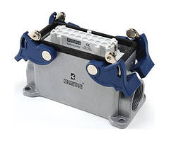 Корпус стаціонарний із розеткою 1 бічне введення (16 виводів)