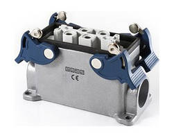 Корпус стаціонарний із розеткою 1 бічне введення (4х80А + 2х16А) (6 виводів)