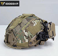 Кавер IDOGEAR шлема Fast с чехлом для батареи NVG, мультикам