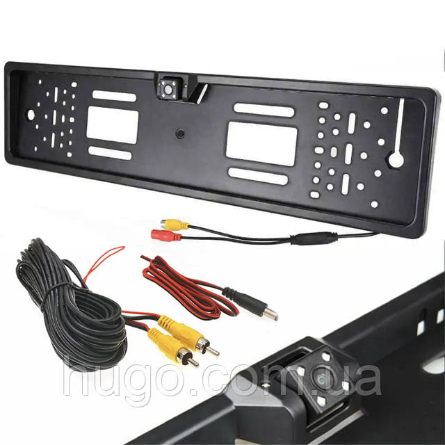 Автомобільна рамка для номера з камерою JX-9488 / Автокамера рамка