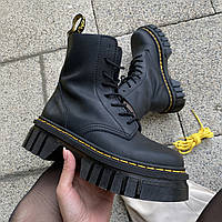 Мужские ботинки Dr. Martens Jadon Audrick Black (термо) доктор мартинс