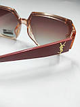 Сонцезахисні жіночі окуляри Жіночі очки сонцезахисні Модні трендові жіночі окуляри YSL2111 Polaroid, фото 3