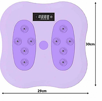 Диск Здоров'я з масажем для стоп Waist Twisting Disc з підрахунком калорій Торсіонні, Масажер для ніг, фото 5