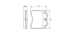 Колодки тормозные Volkswagen Фольксваген T-4 з90-03р.в. перед. R-15 (MAXGEAR)