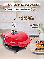 Міні-машина для пончиків із трьома отворами, з антипригарним покриттям, Донатс мейкер, фото 2