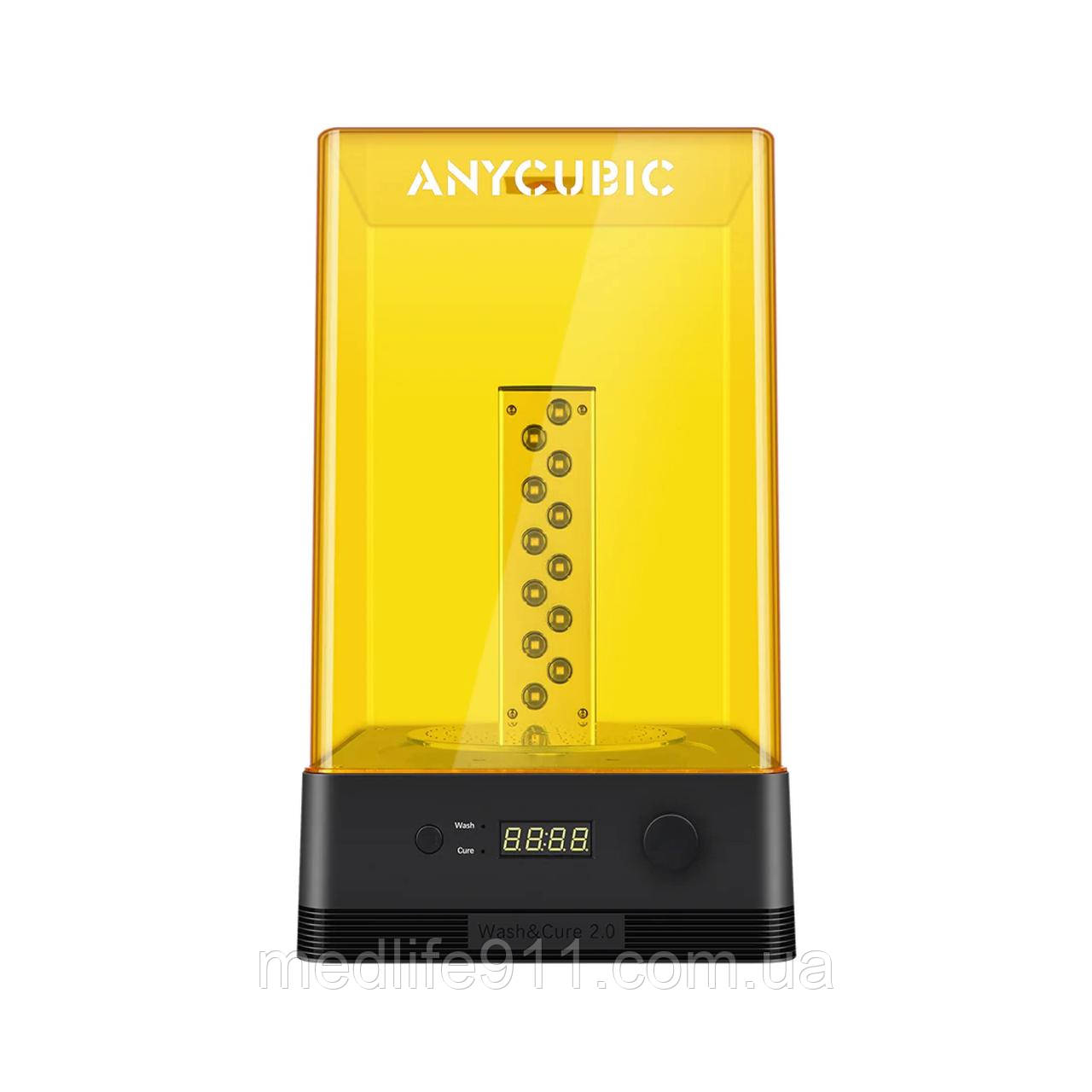 Пристрій для очищення та полімеризації Anycubic Wash and Cure 2.0, фото 1