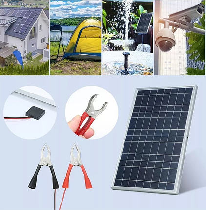 Сонячна панель 36V 200W 158*80*3, Джерело енергії 36V 200W 158*80*3, фото 1