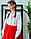 Вишиванка для дівчинки з натурального домотканого полотна,вишивка білим по білому., фото 2