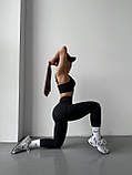 Чорний жіночий топ "Profitness", фото 10