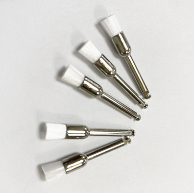 Щітка полірувальна віник. Під кутовий наконечник. 5 шт.