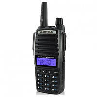 Портативная рация Baofeng UV-82 5W Li-ion UHF/VHF (Черный)