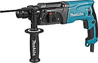 Перфоратор прямой Makita HR2470 2.4 Дж, 780 Вт, SDS+, кейс Б4674-8