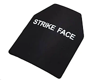 Комплект керамічних бронеплит Strike face 6 клас NIJ IV 2.7кг (Бронепластини)