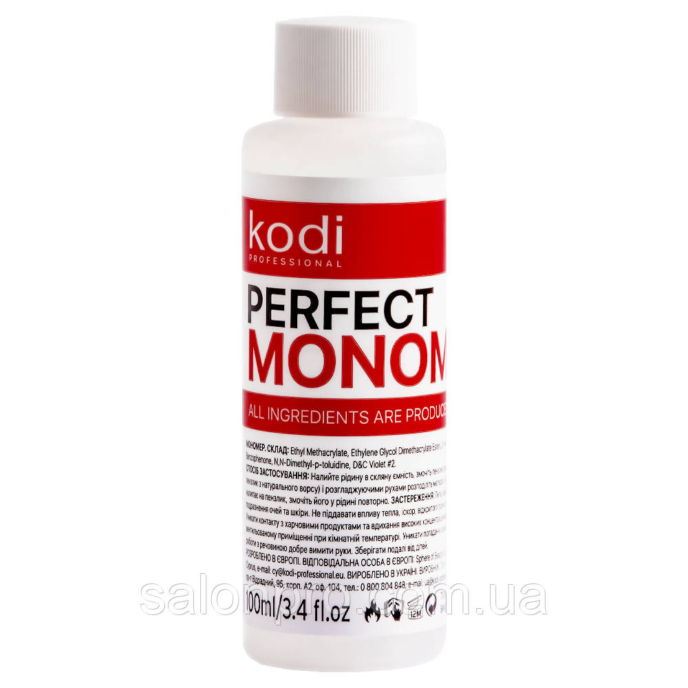 Kodi Professional - Monomer Clear (Мономер прозорий), 100 мл