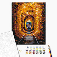 Картина по номерам "Тоннель любви и поезд © Sergiy Stepanenko", "BS53789", 40x50 см