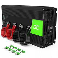 Преобразователь напряжения инвертор Green Cell 24V на 230V 3000W/6000W (INV21) чистая синусоида Б0540-8