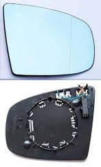 Вкладиш дзеркала правий з обігрівом асферичний BLUE 4pin BMW X5 E70 / X6 e71