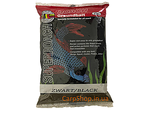 Прикормка VDE Superroach zwart Супер плотва 1 kg