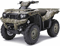 Квадроцикл Kawasaki Розмір шин і розбовтування
