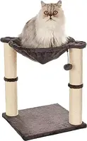 Котяча вежа Amazon Basics з гамаком і дряпками для домашніх котів
