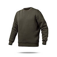 Свитшот Base Soft Sweatshirt Olive. Свободный стиль. Размер S