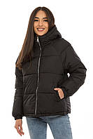 Курточка жіноча зимова (чорна)