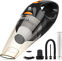 Б/у Kitsky Handheld Vacuum, автомобильный пылесос, беспроводной с мощным всасыванием, мини-портативный ручной