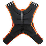 Жилет-обтяжувач із фіксованою вагою 10кг Zelart XB9300-10, фото 3