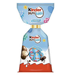 Kinder Mini Eggs Ostern Шоколадні яйця з молочною начинкою 85g